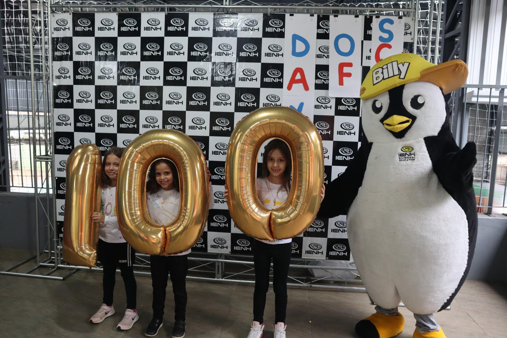 Unidades Pindorama e Oswaldo Cruz celebram os 100 days of School 