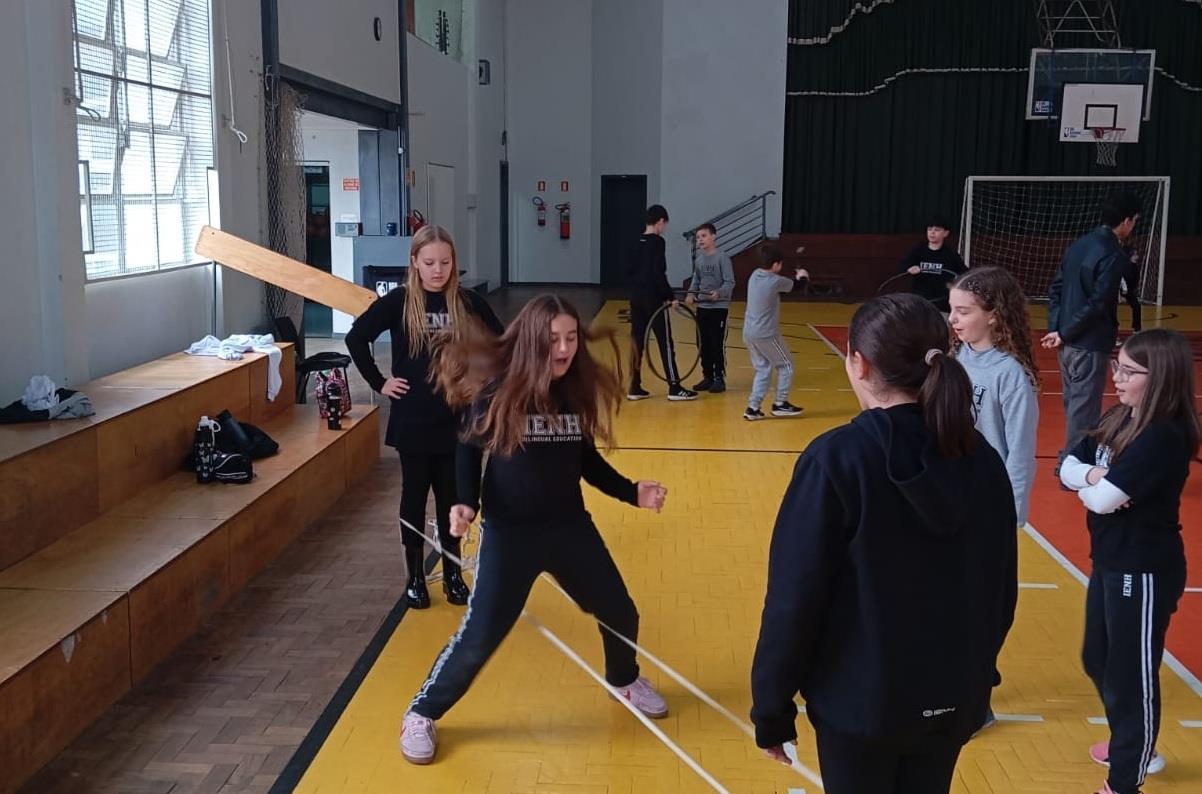 Year 5 participa de atividades especiais da Semana do Brincar na Unidade Pindorama