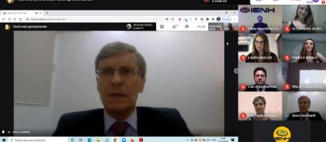 Celebração de conclusão do Ensino Médio ocorre na IENH  Celebração de conclusão do Ensino Médio ocorre na IENH