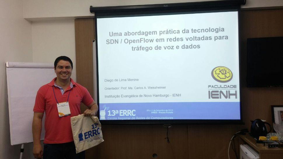 Acadêmico da Faculdade IENH participa da ERRC 2015