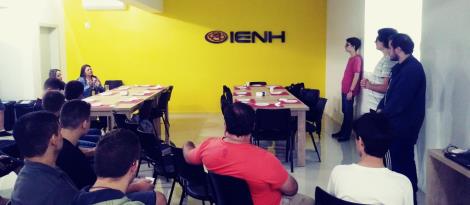 Alunos do Curso Técnico em Informática da IENH organizam evento com Project Model Canvas