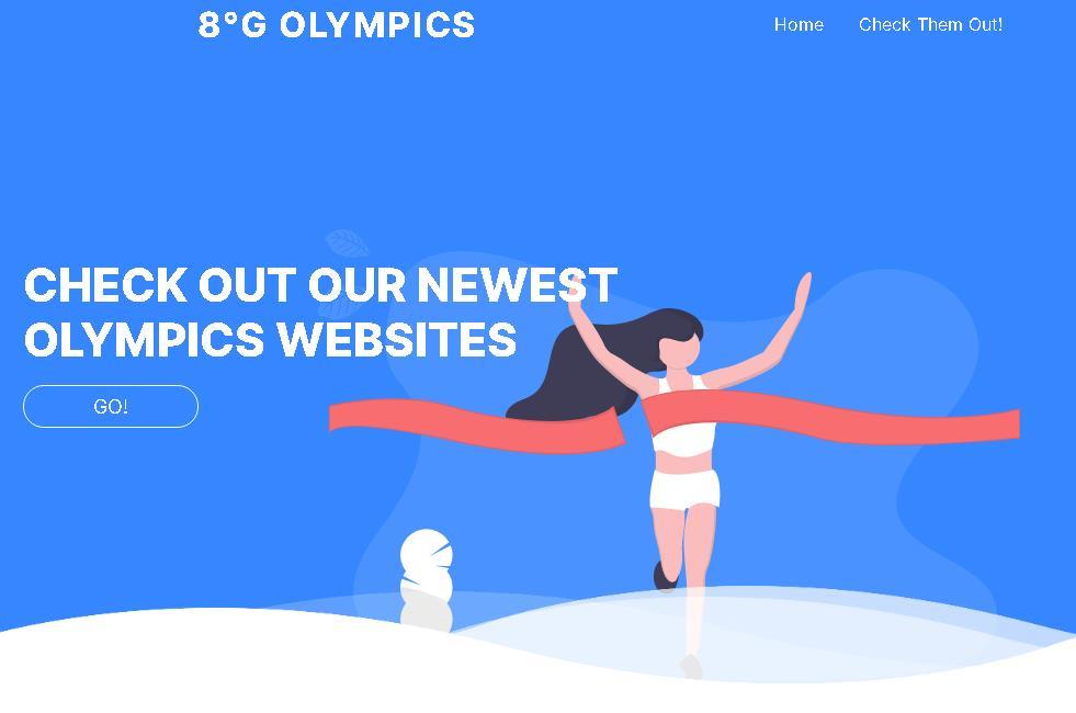 Alunos dos 8ºs anos da Unidade Fundação Evangélica criam “Olympic Games Website”