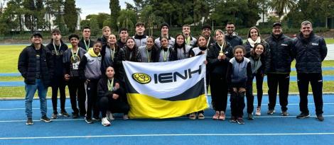 Atletismo da IENH é vice-campeão Estadual da categoria sub-18