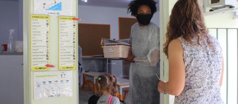 Aulas presenciais iniciam para crianças da Educação Infantil e anos iniciais do Ensino Fundamental Aulas presenciais iniciam para crianças da Educação Infantil e anos iniciais do Ensino Fundamental