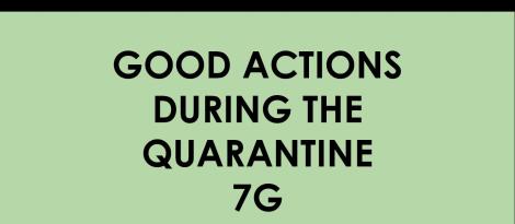 Estudantes bilíngue realizam trabalhos sobre boas ações durante a pandemia Estudantes bilíngue realizam trabalhos sobre boas ações durante a pandemia