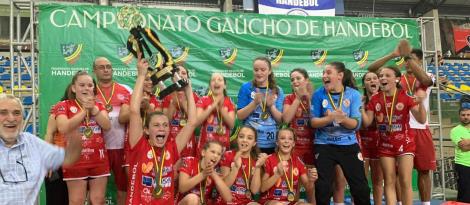 Estudantes da IENH são campeãs do Campeonato Estadual de Handebol Estudantes da IENH são campeãs do Campeonato Estadual de Handebol