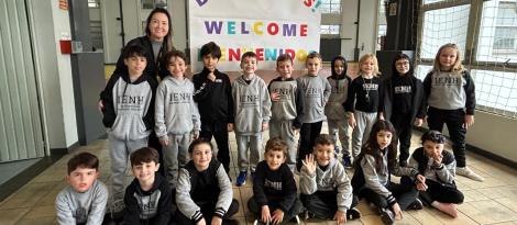 Estudantes retornam às aulas com acolhida especial nas Unidades da IENH Estudantes retornam às aulas com acolhida especial nas Unidades da IENH