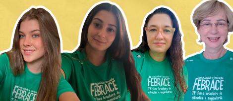 IENH na FEBRACE: Caroline Trierweiller e Giovana dos Santos participam da mostra virtual de projetos IENH na FEBRACE: Caroline Trierweiller e Giovana dos Santos participam da mostra virtual de projetos