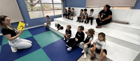 Kindergarten 3A da Unidade Pindorama realiza learning centers inspirados em história Kindergarten 3A da Unidade Pindorama realiza learning centers inspirados em história