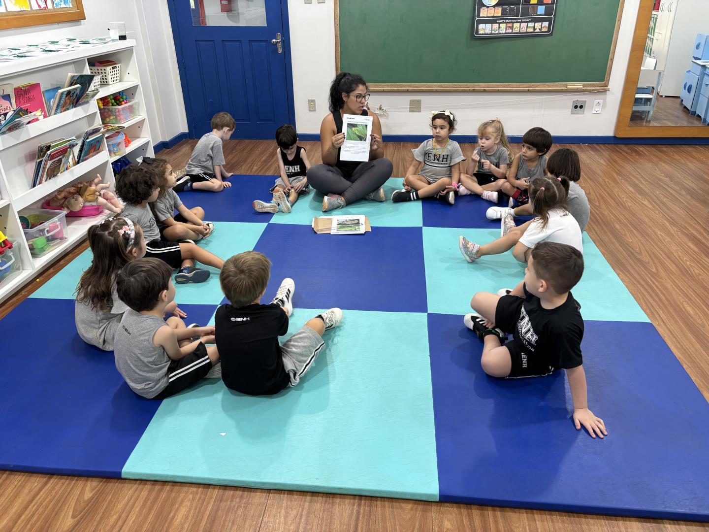 Kindergarten 4A da Unidade Pindorama explora a camuflagem na natureza