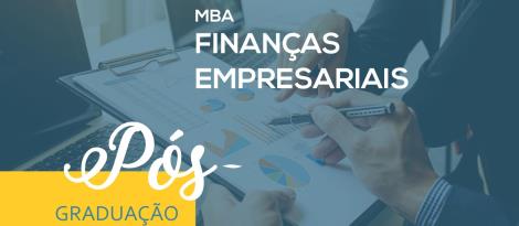 MBA em Finanças Empresariais é opção de curso na Faculdade IENH