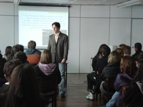 Projeto Resgatando Valores traz ex-aluno