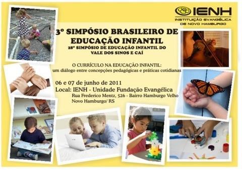 IENH prepara o 3º Simpósio Brasileiro de Educação Infantil