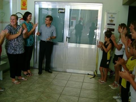 Reinauguração da Sala do Lazer