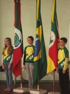 Hora cívica em homenagem à pátria