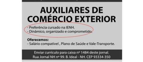 Cursos Técnicos da IENH são referência no mercado de trabalho Cursos Técnicos da IENH são referência no mercado de trabalho