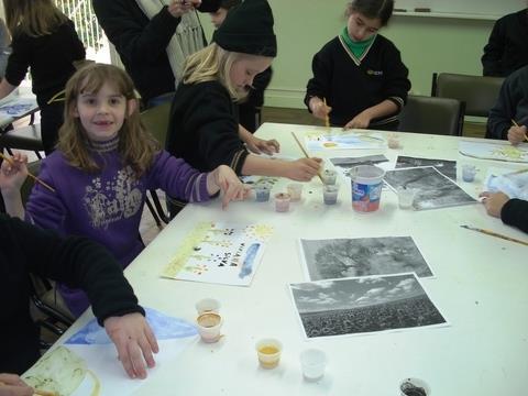 Natureza em aquarela na Unidade Oswaldo Cruz