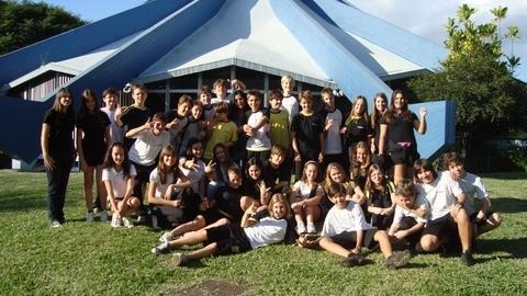 Alunos da 7ª série C visitam o Planetário