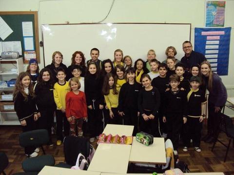 Norte-americanos visitam a IENH