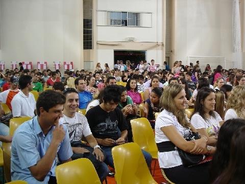 Estudantes dos Cursos Técnicos e Faculdade participam de Aula Inaugural