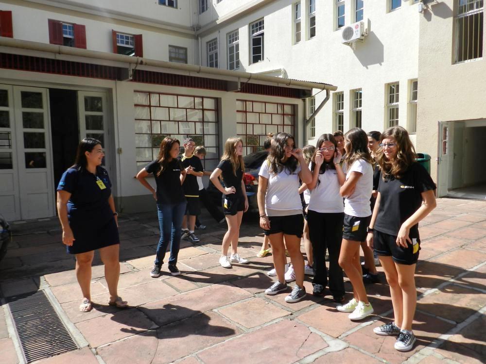 Alunos novos recebem orientações e participam de tour pela Instituição