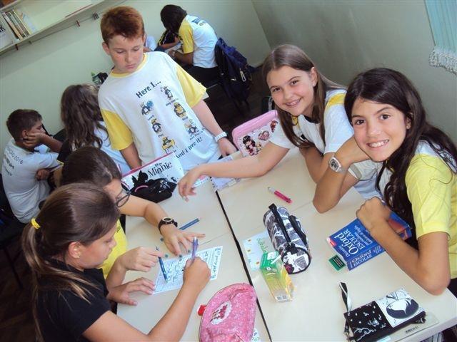 Primeiro dia de aula com momentos de integração