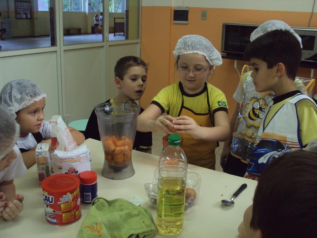 E tem cheirinho de bolo de Cenoura na Unidade Oswaldo Cruz