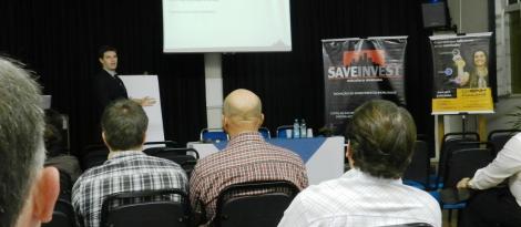 Palestra com a empresa Save Invest na Faculdade IENH