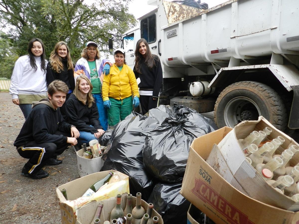 157 quilos de resíduos doados ao Catavida