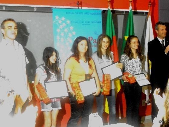 Homenagem do Rotary Clube aos alunos Melhores Companheiros