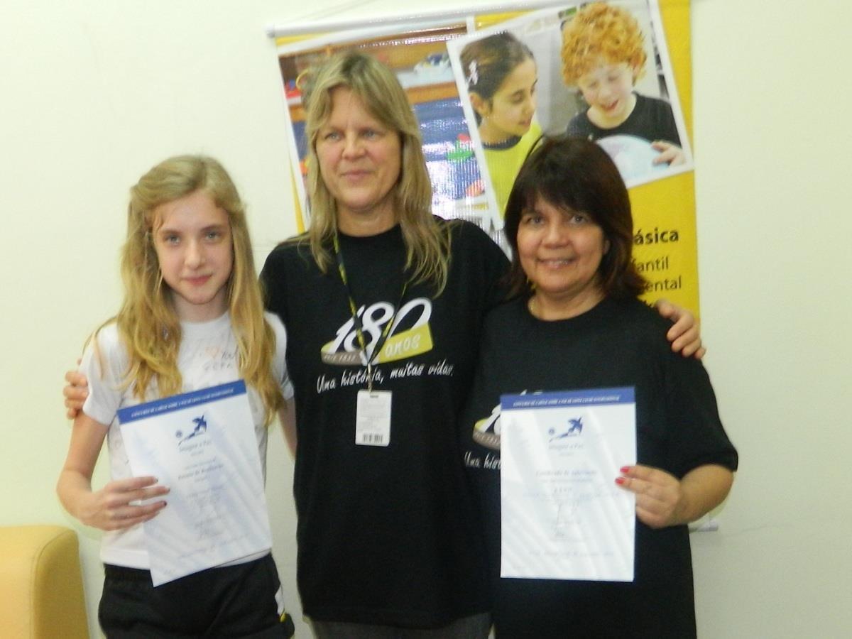 Estudante da Unidade Oswaldo Cruz participa de Concurso de Cartaz sobre a Paz