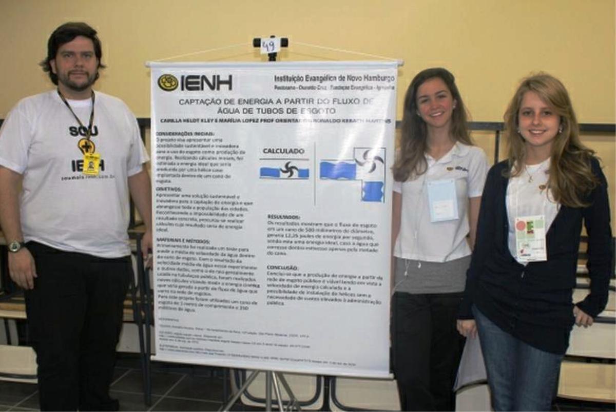 Alunas da IENH ficam em 1º lugar em Mostra Técnica de Feliz