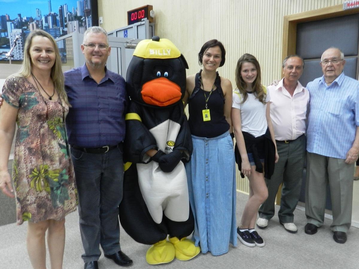 Estudantes participam de Sessão Plenária na Câmara de Vereadores