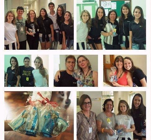 GECA entrega chocolates pelo Dia da Mulher
