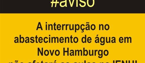 COMUNICADO – Aulas normais nos próximos dias