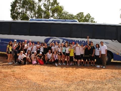 Alunos da Fundação Evangélica realizam visitam de campo no CEAF