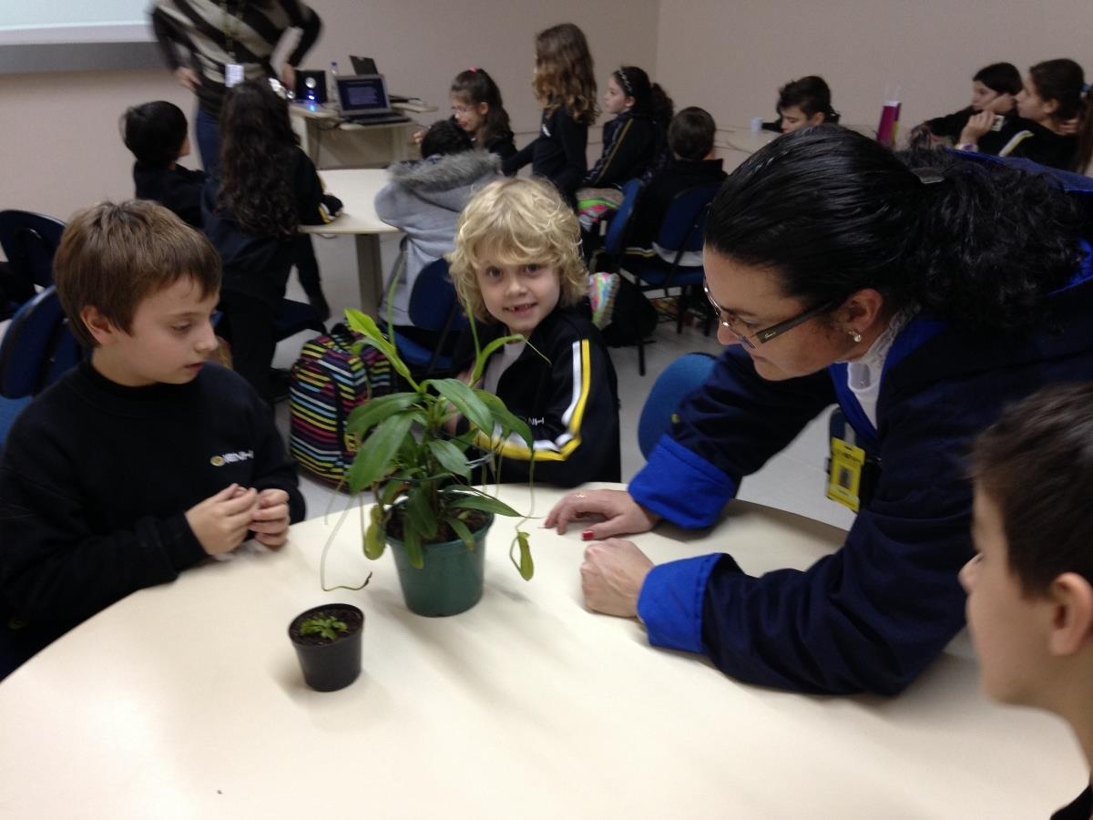 Monitores Ecológicos aprendem sobre Plantas Carnívoras