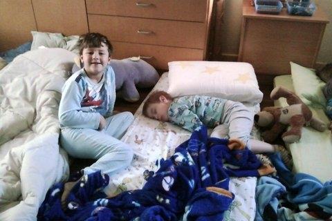 Alunos da Educação Infantil da Unidade Pindorama participam da noite de dormir na escola