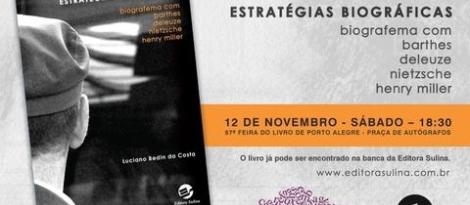 Professor da IENH lança livro sobre Estratégias Biográficas