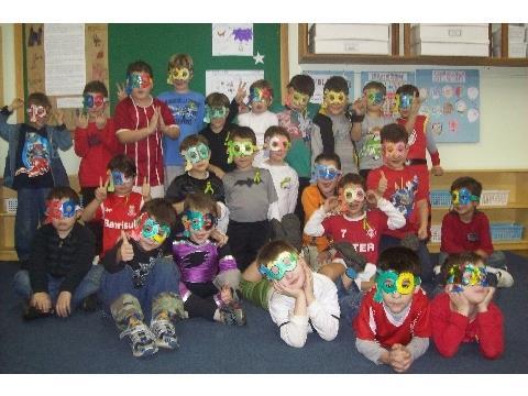 Estudantes comemoram os 100 dias de aula