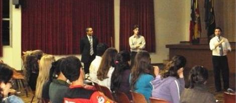 Palestra sobre Bolsa de Valores na IENH Palestra sobre Bolsa de Valores na IENH