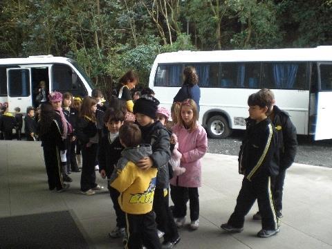 Alunos visitam a Fundação Iberê Camargo