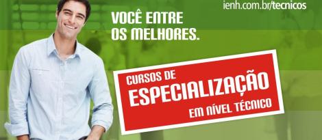 Oportunidade de qualificação: Especializações Técnicas com inscrições abertas na IENH Oportunidade de qualificação: Especializações Técnicas com inscrições abertas na IENH