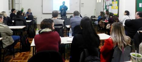 Perito Médico do INSS palestra para acadêmicos de Administração na Faculdade IENH