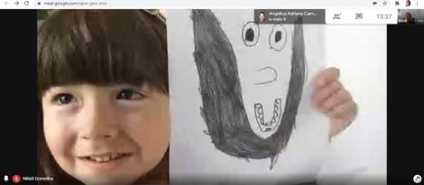 Por meio de hora do conto, crianças da Educação Infantil da IENH exploram escuta, fala e imaginação Por meio de hora do conto, crianças da Educação Infantil da IENH exploram escuta, fala e imaginação