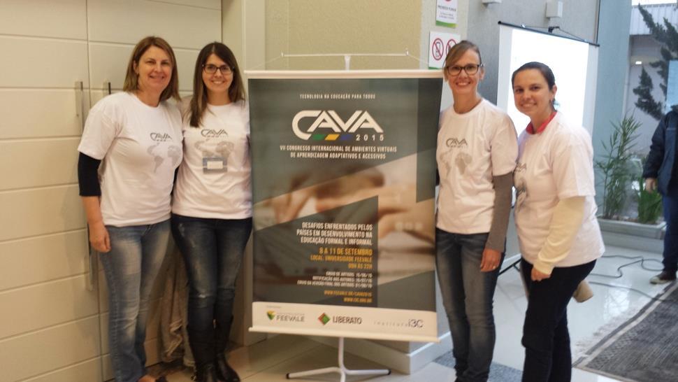 Professoras da IENH participam do CAVA 2015