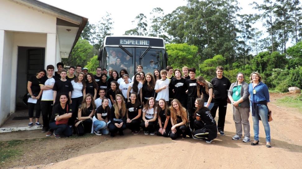 Rotina de catadores de lixo é vivenciada por alunos das 2ªs séries