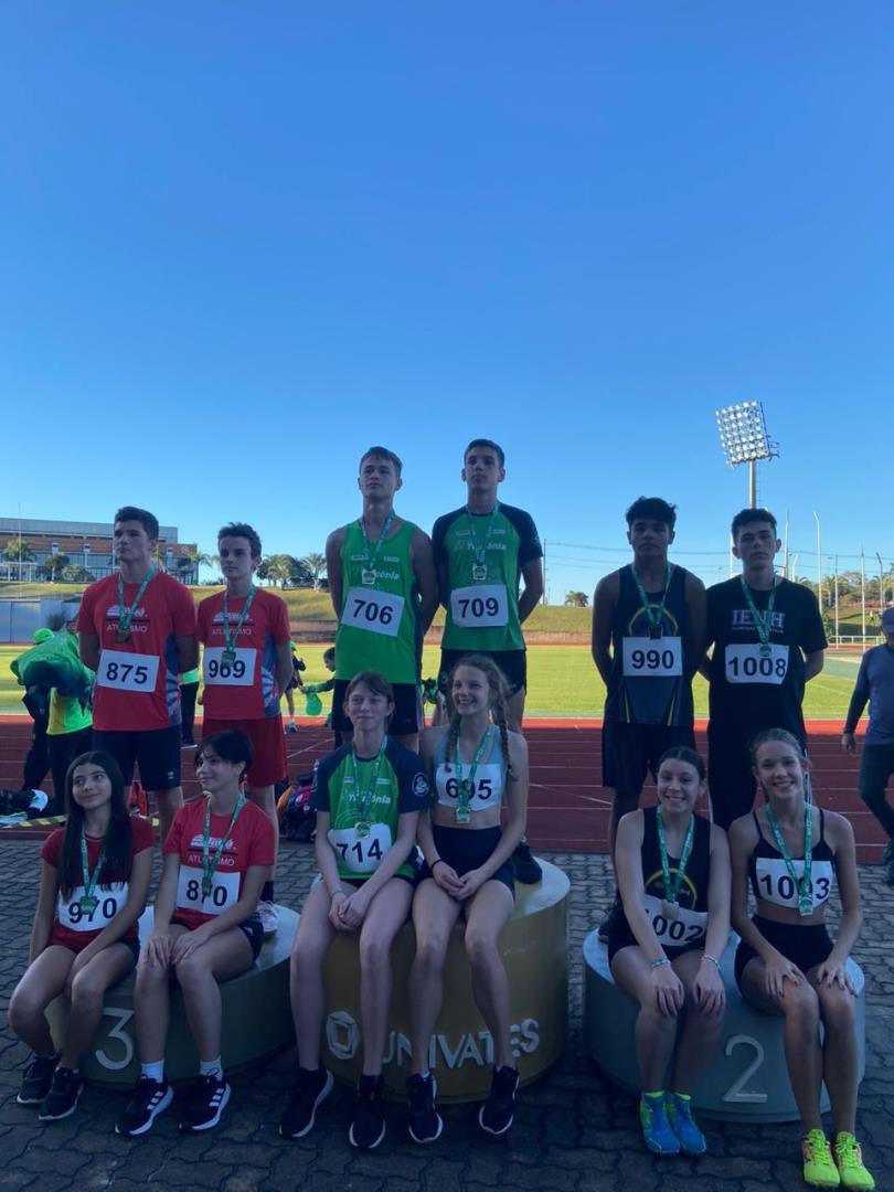 Equipe de Atletismo conquista onze medalhas no Troféu Lajeado